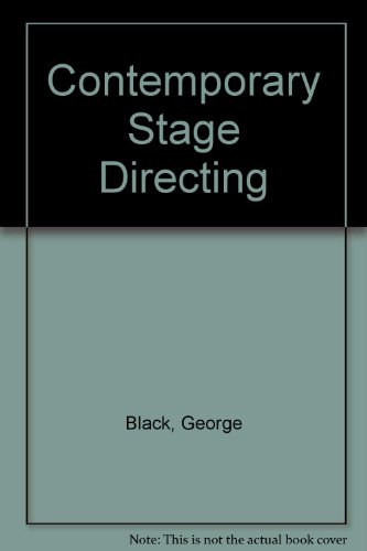 Contemporary Stage Directing N/A 9780030166334 Front Cover