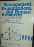 Management, Organizations and Human Resources Selected Readings 2nd 9780070287334 Front Cover