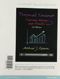 Personal Finance + Myfinancelab Access Card: Turning Money into Wealth; Student Value Edition  2015 9780133973334 Front Cover
