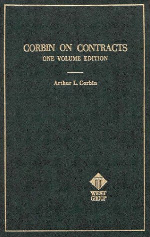 Text on Contracts  2nd 1952 (Student Manual, Study Guide, etc.) 9780314284334 Front Cover