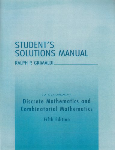 Discrete Mathematics and Combinatorial Mathematics  5th 2004 9780321200334 Front Cover