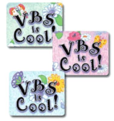 VBS Is Cool! Reward Stickers   2002 9780742414334 Front Cover