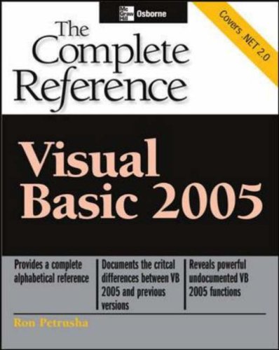 Visual Basic 2005 The Complete Reference  2006 9780072260335 Front Cover