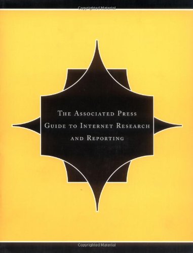 Associated Press Guide to Internet Research and Reporting   2002 9780738205335 Front Cover