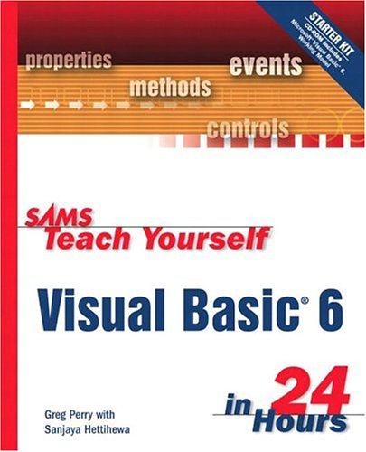 Teach Yourself Visual Basic 6 in 24 Hours  2nd 1999 9780672315336 Front Cover