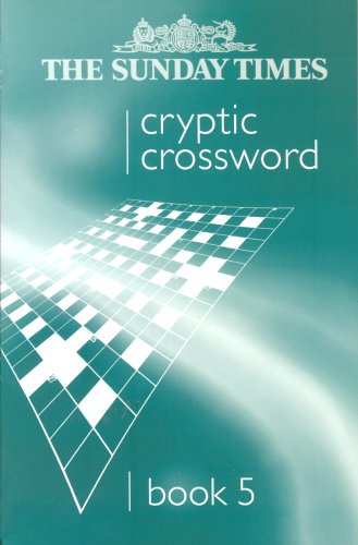 Sunday Times Cryptic Crossword Book 5  5th 9780007198337 Front Cover