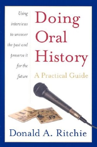 Doing Oral History A Practical Guide 2nd 2003 (Revised) 9780195154337 Front Cover
