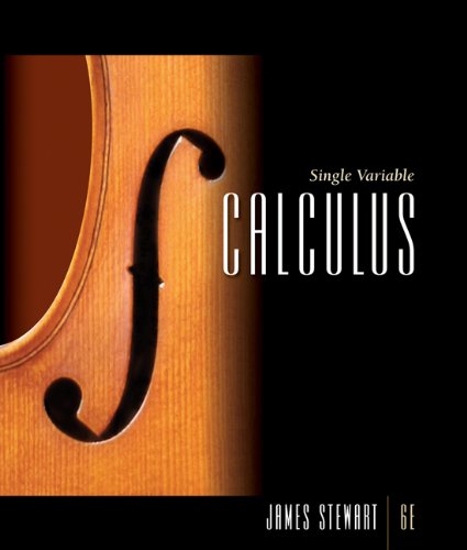 Single Variable Calculus  6th 2008 9780495012337 Front Cover
