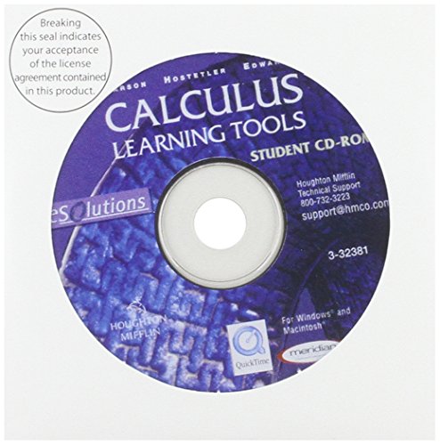 Calculus with Analytic Geometry  7th 2002 (Student Manual, Study Guide, etc.) 9780618213337 Front Cover