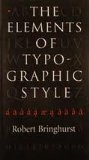 Elements of Typographic Style 1st 9780881790337 Front Cover