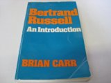 Bertrand Russell An Introduction: Edited Selections from His Writings  1975 9780041920338 Front Cover