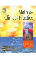 Math for Clinical Practice   2005 9780323026338 Front Cover