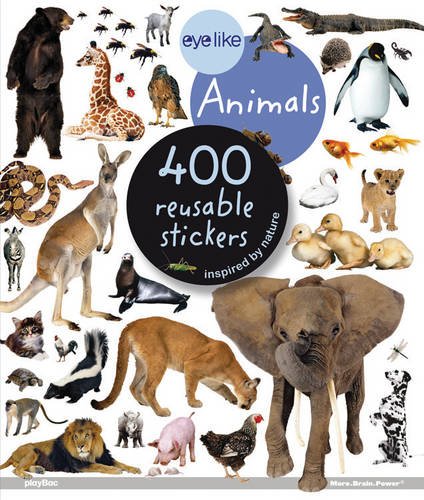 Eyelike Stickers: Animals  N/A 9780761169338 Front Cover