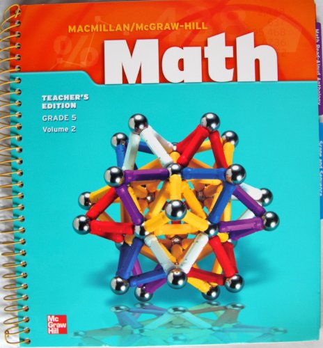 Macmillan/McGraw-Hill Math Teachers Edition, Instructors Manual, etc.  9780021040339 Front Cover