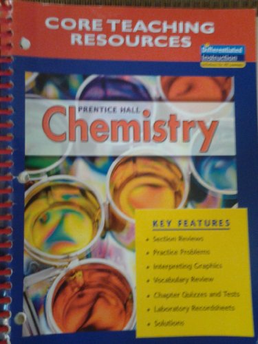Chemistry Core Teaching Resources  2005 9780131662339 Front Cover