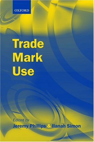 Trade Mark Use   2005 9780199280339 Front Cover