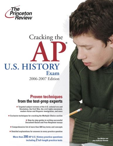 Cracking the AP U. S. History Exam  N/A 9780375765339 Front Cover