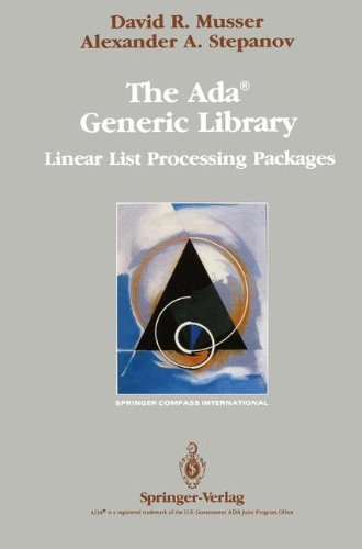 ADA Generic Library   1989 9780387971339 Front Cover