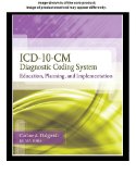 ICD-10-CM Diagnostic Coding System Education, Planning and Implementation  2013 9781439057339 Front Cover