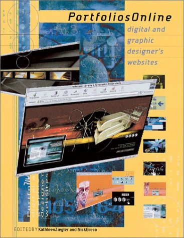 Portfolios Online : Digital and Graphic Designers Websites  2001 9780066209340 Front Cover