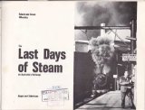 Last Days of Steam on Australia's Railways   1971 9780207121340 Front Cover