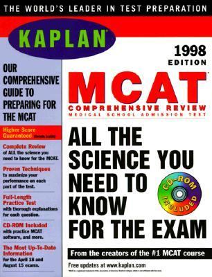 MCAT Comprehensive Review, 1998 N/A 9780684845340 Front Cover