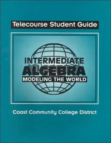 Intermediate Algebra: Modeling the World  1998 9780070670341 Front Cover