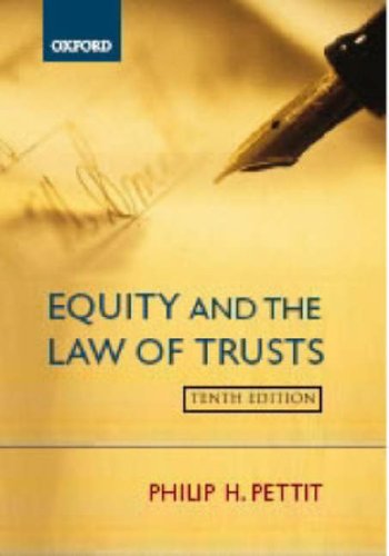 Equity and the Law of Trusts  10th 2005 (Revised) 9780199285341 Front Cover