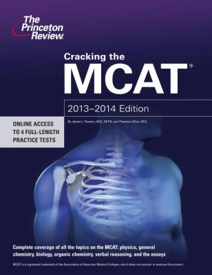 Cracking the MCAT, 2013-2014 Edition  N/A 9780307945341 Front Cover