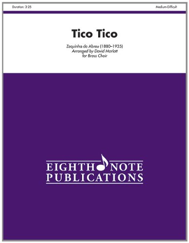 Tico Tico Score and Parts  2009 9781554735341 Front Cover