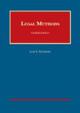 Legal Methods: 4th 2014 9781609303341 Front Cover