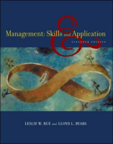 Management Skills and Application with OLC/PowerWeb Card 11th 2005 (Revised) 9780072976342 Front Cover