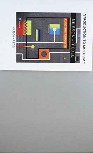 Introduction to Multisim for Electric Circuits  11th 2019 9780134739342 Front Cover