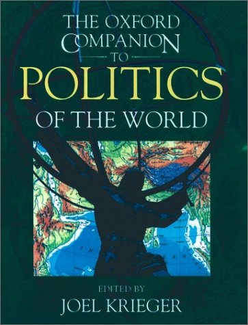 Oxford Companion to Politics of the World   1993 9780195059342 Front Cover