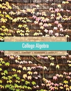 College Algebra, Books a la Carte Edition  11th 2013 9780321795342 Front Cover