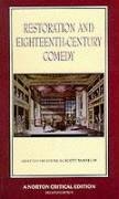 Restoration and Eighteenth-Century Comedy  2nd 1997 9780393963342 Front Cover