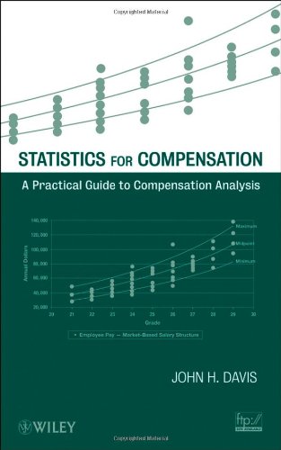 Statistics for Compensation A Practical Guide to Compensation Analysis  2011 9780470943342 Front Cover