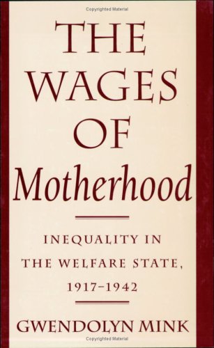 Wages of Motherhood Inequality in the Welfare State, 1917-1942  1996 9780801495342 Front Cover