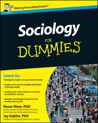 Sociology for Dummies   2011 9781119991342 Front Cover