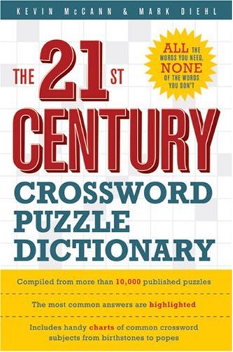 21st Century Crossword Puzzle Dictionary O/P   2009 9781402721342 Front Cover