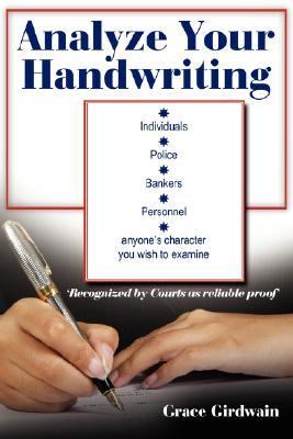 Analyze Your Handwriting  N/A 9781425971342 Front Cover
