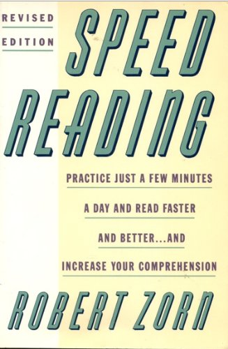 Speed Reading Revised  9780064637343 Front Cover