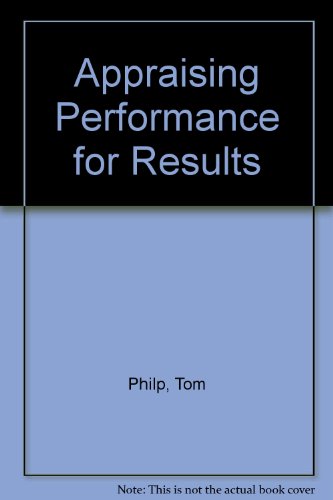 Appraising Performance for Results 2nd 1990 9780077073343 Front Cover