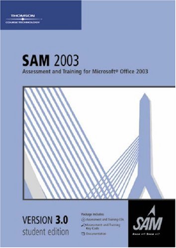 SAM 2003 Assessment and Training 3. 0  3rd 2006 (Revised) 9780619172343 Front Cover