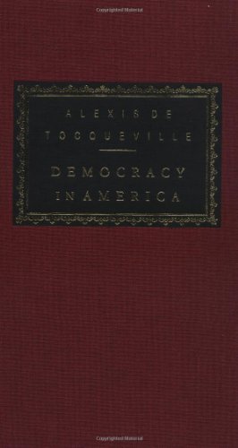 Democracy in America Introduction by Alan Ryan  1994 9780679431343 Front Cover