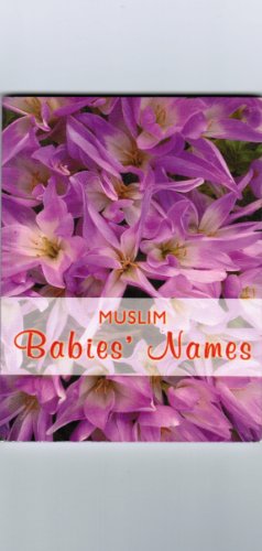Muslim Babies' Names:  2007 9788178985343 Front Cover