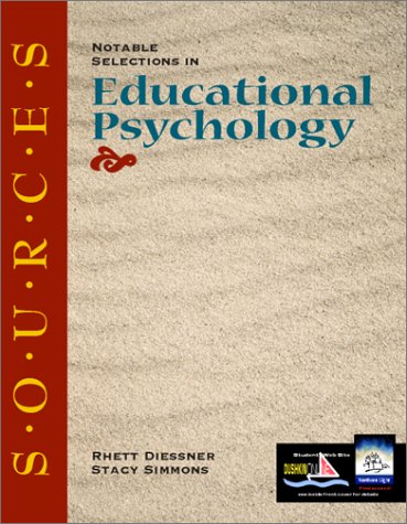 Sources Notable Selections in Educational Psychology  2000 9780072323344 Front Cover