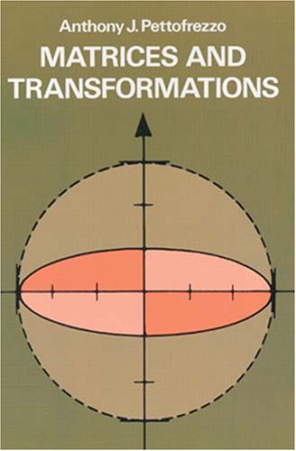 Matrices and Transformations   1978 (Reprint) 9780486636344 Front Cover
