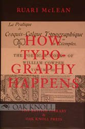 How Typography Happens   2000 9780712346344 Front Cover