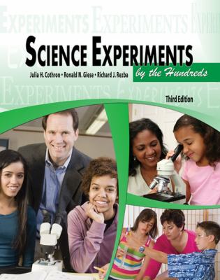 Science Experiments by the Hundreds  3rd (Revised) 9780757558344 Front Cover
